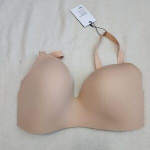 Knix Beige Wing Woman Wireless Contour Bra Size 32E